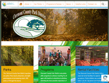 Tablet Screenshot of clermontparks.org